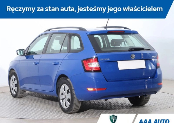 Skoda Fabia cena 34000 przebieg: 131614, rok produkcji 2018 z Kąty Wrocławskie małe 211